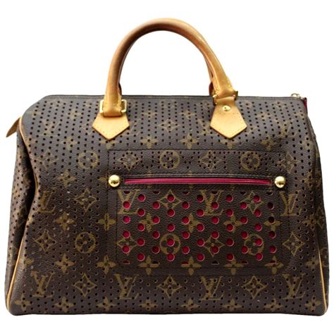 lv speedy perforated|louis vuitton speedy 30 crossbody.